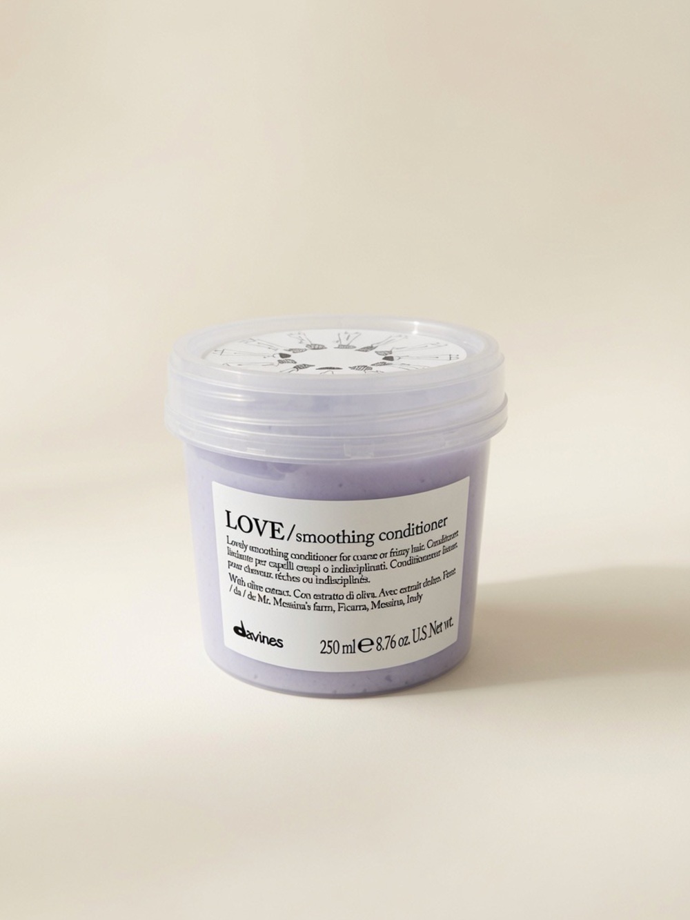 Brand New and Authentic Davines LOVE Smoothing Conditioner